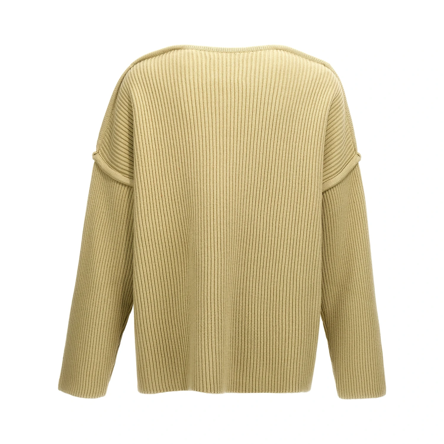 Bicolor Wool Cardigan