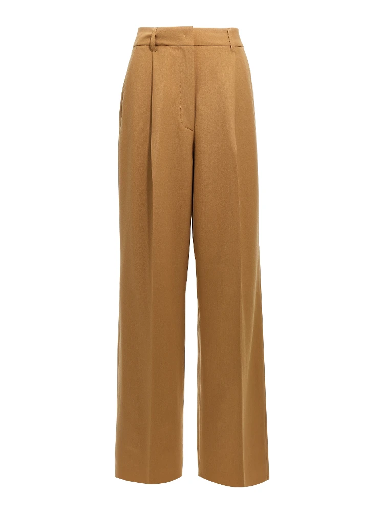 Brown Polyester Pants
