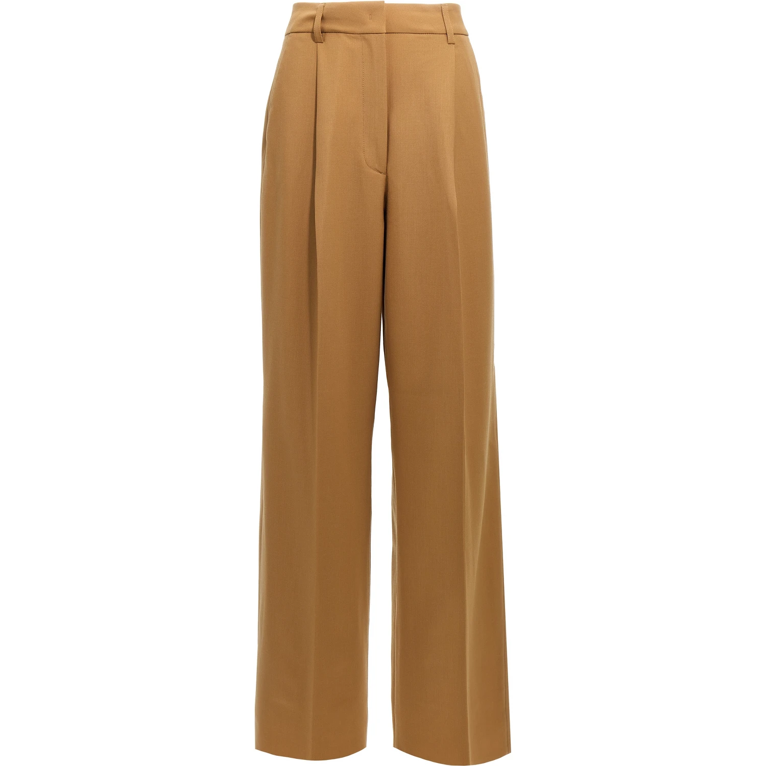 Brown Polyester Pants