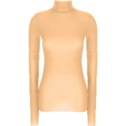Multicolor Silk Turtleneck