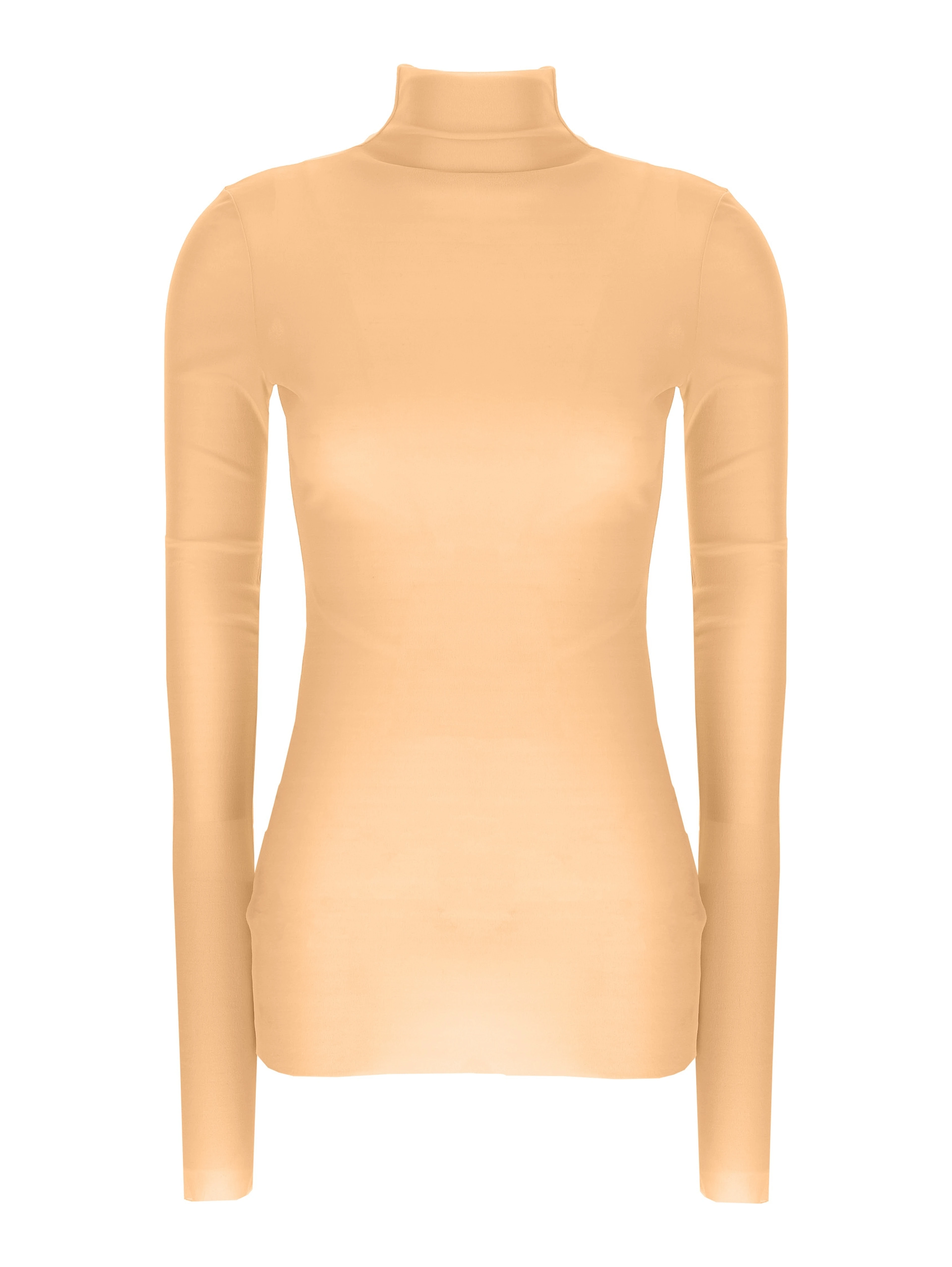 Multicolor Silk Turtleneck