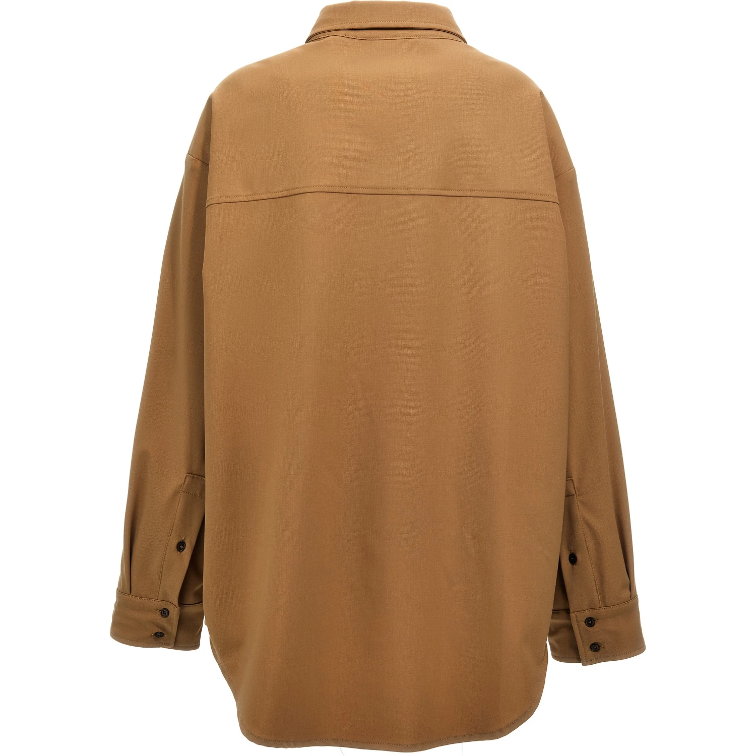 Brown Polyester Blouse