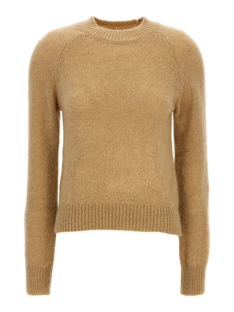 Beige Wool Cardigan