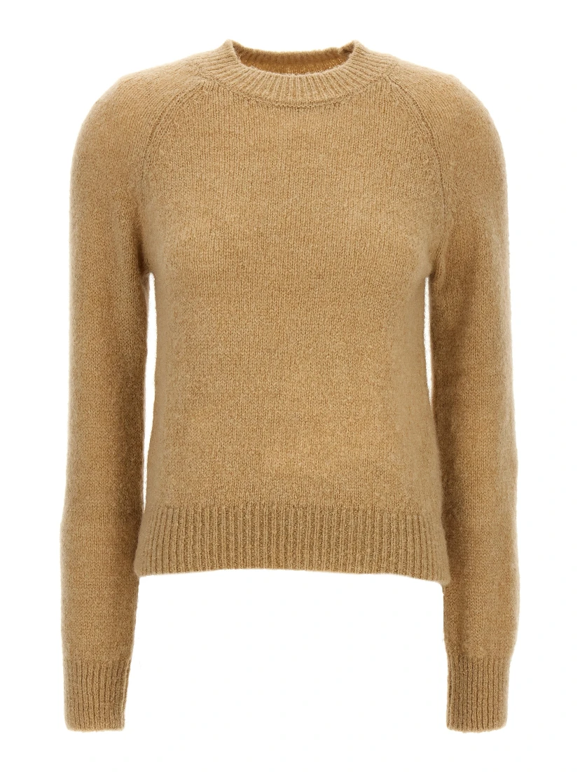 Beige Wool Cardigan