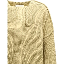 Bicolor Wool Cardigan