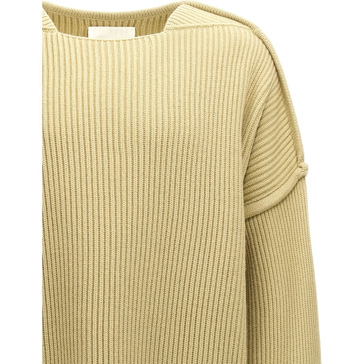 Bicolor Wool Cardigan