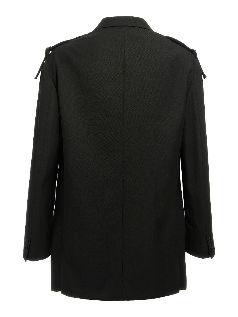 Black Wool Blazer