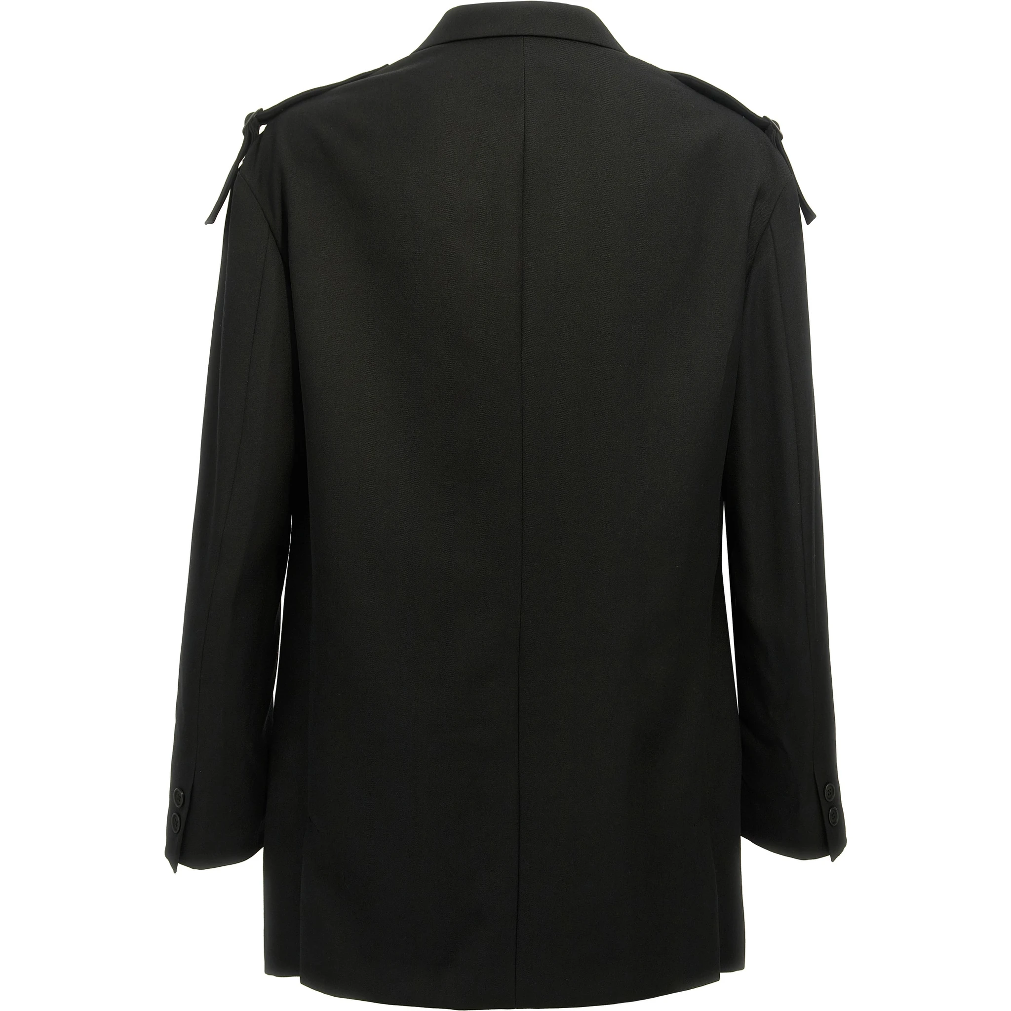 Black Wool Blazer