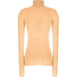 Multicolor Silk Turtleneck