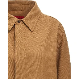 Brown Polyester Blouse