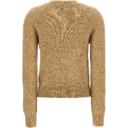 Beige Wool Cardigan