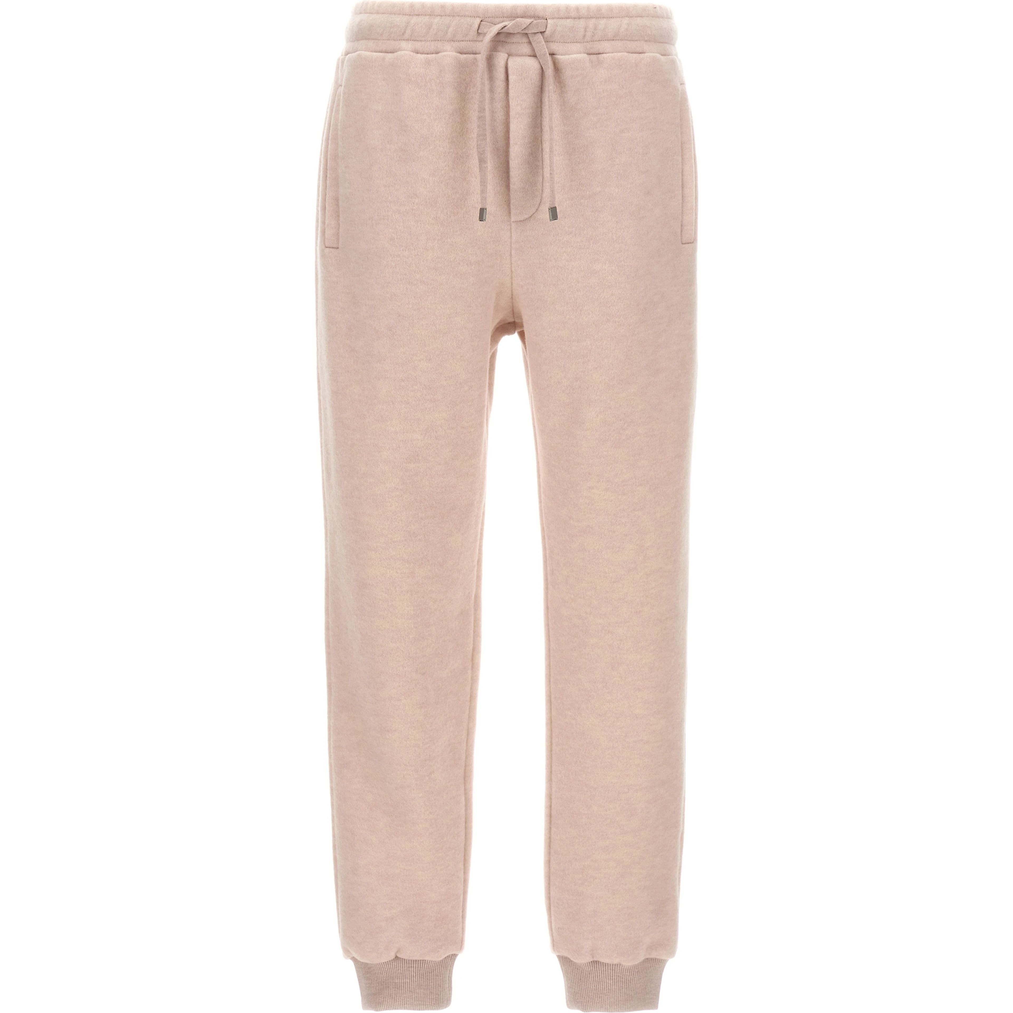 Beige Wool Joggers (Workout Pants)