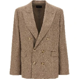 Beige Viscose Blazer