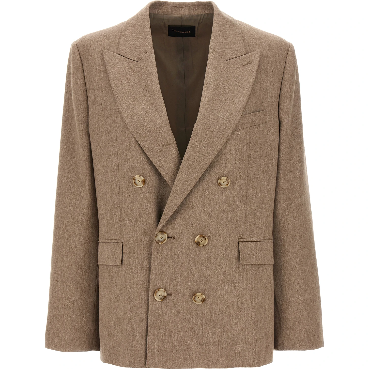 Beige Viscose Blazer