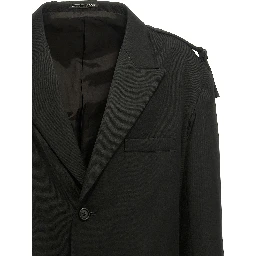 Black Wool Blazer