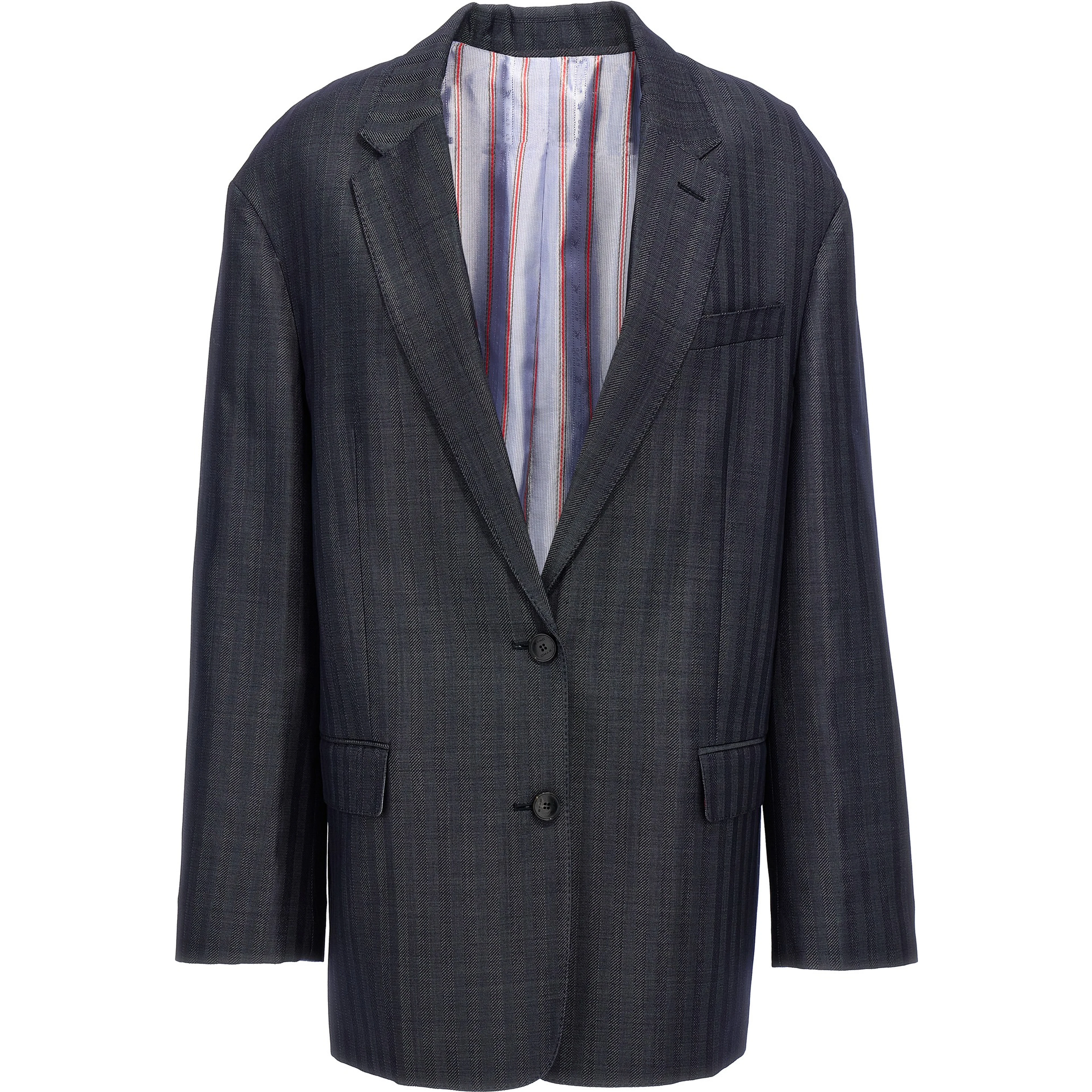 Blue Wool Blazer