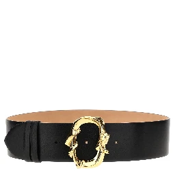 Black Cowhide Regular Belt