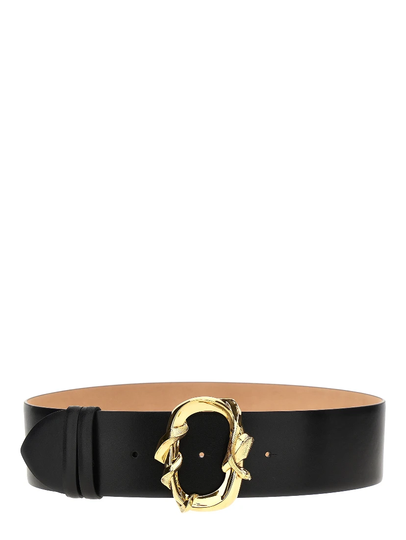 Black Cowhide Regular Belt