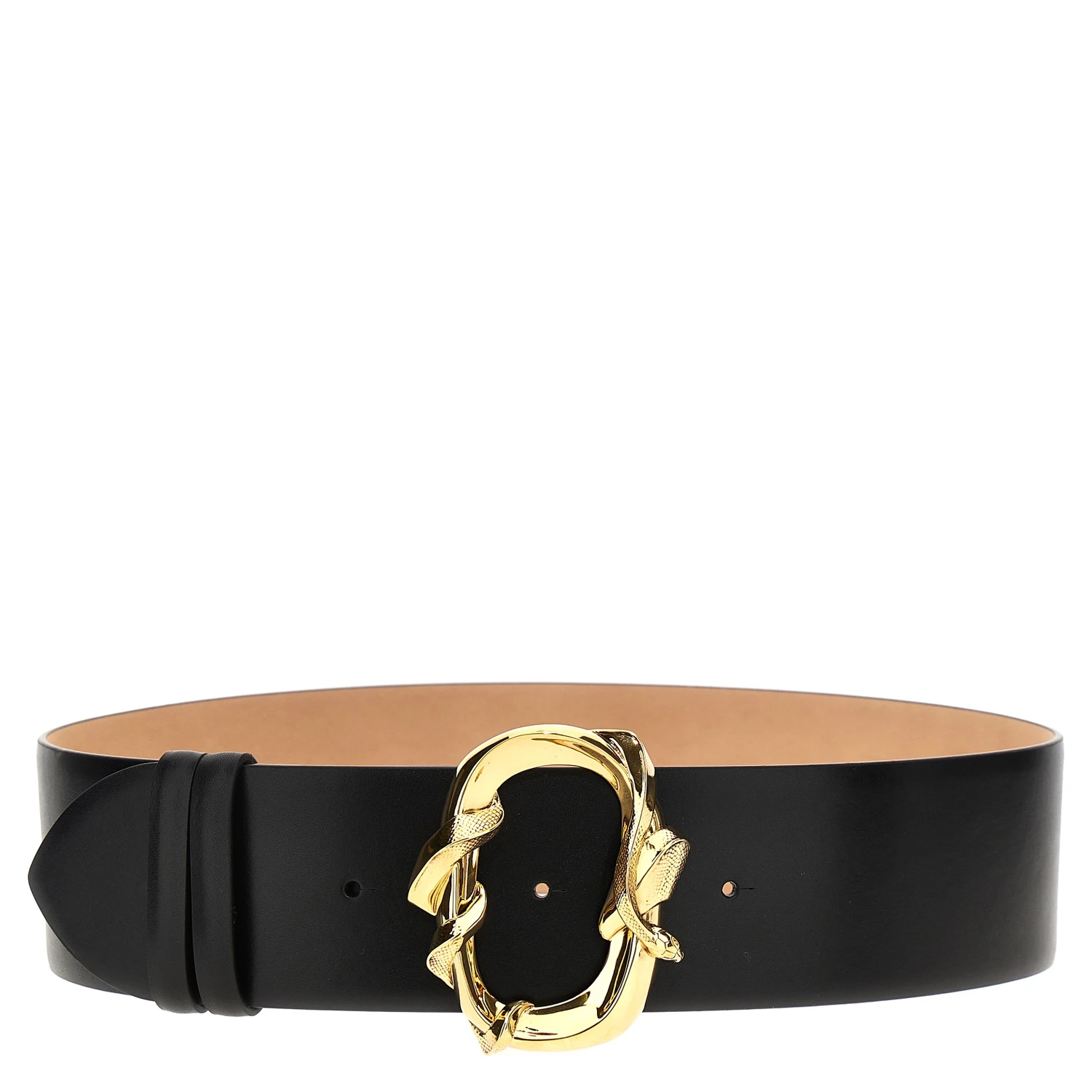 Black Cowhide Regular Belt