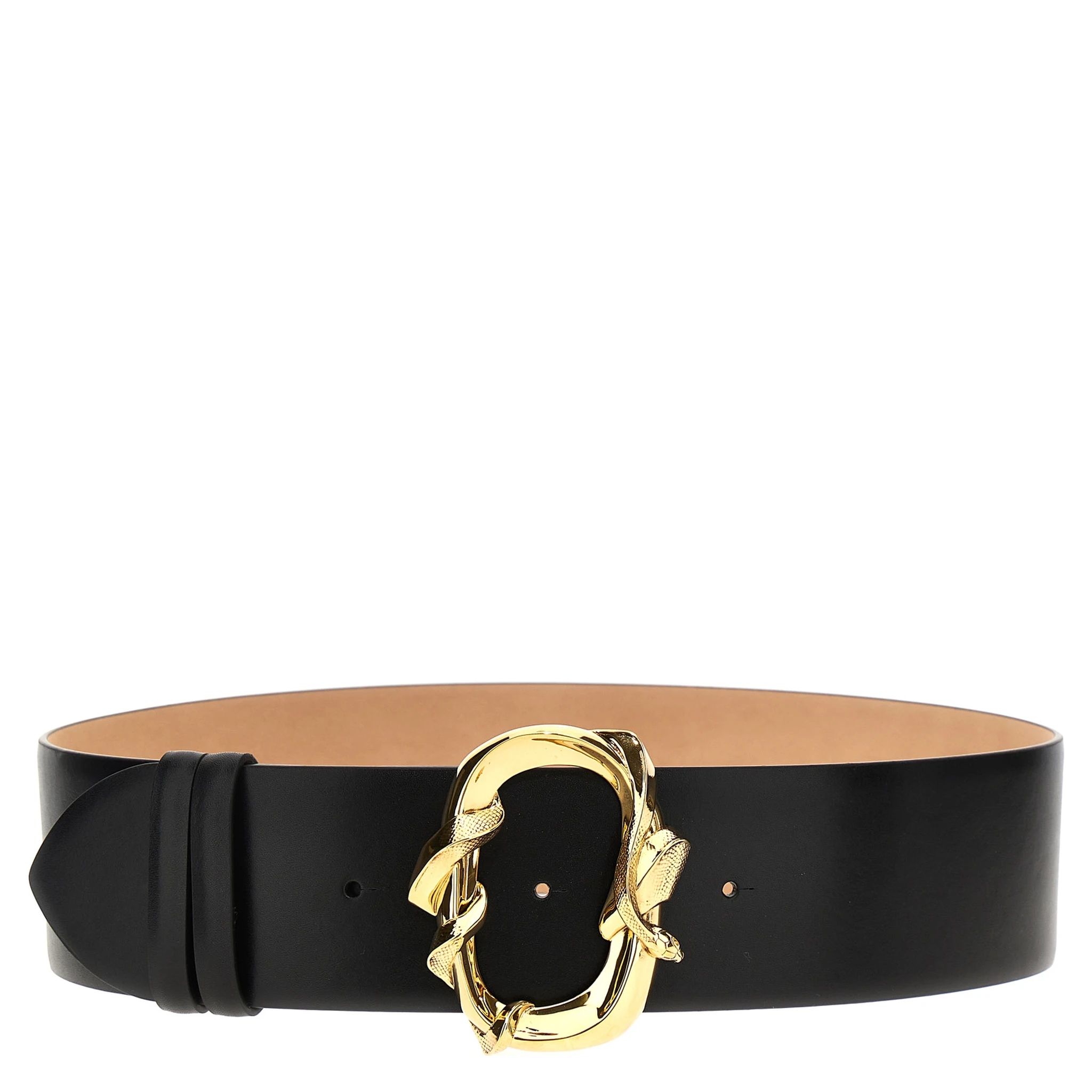 Black Cowhide Regular Belt