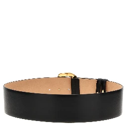 Black Cowhide Regular Belt