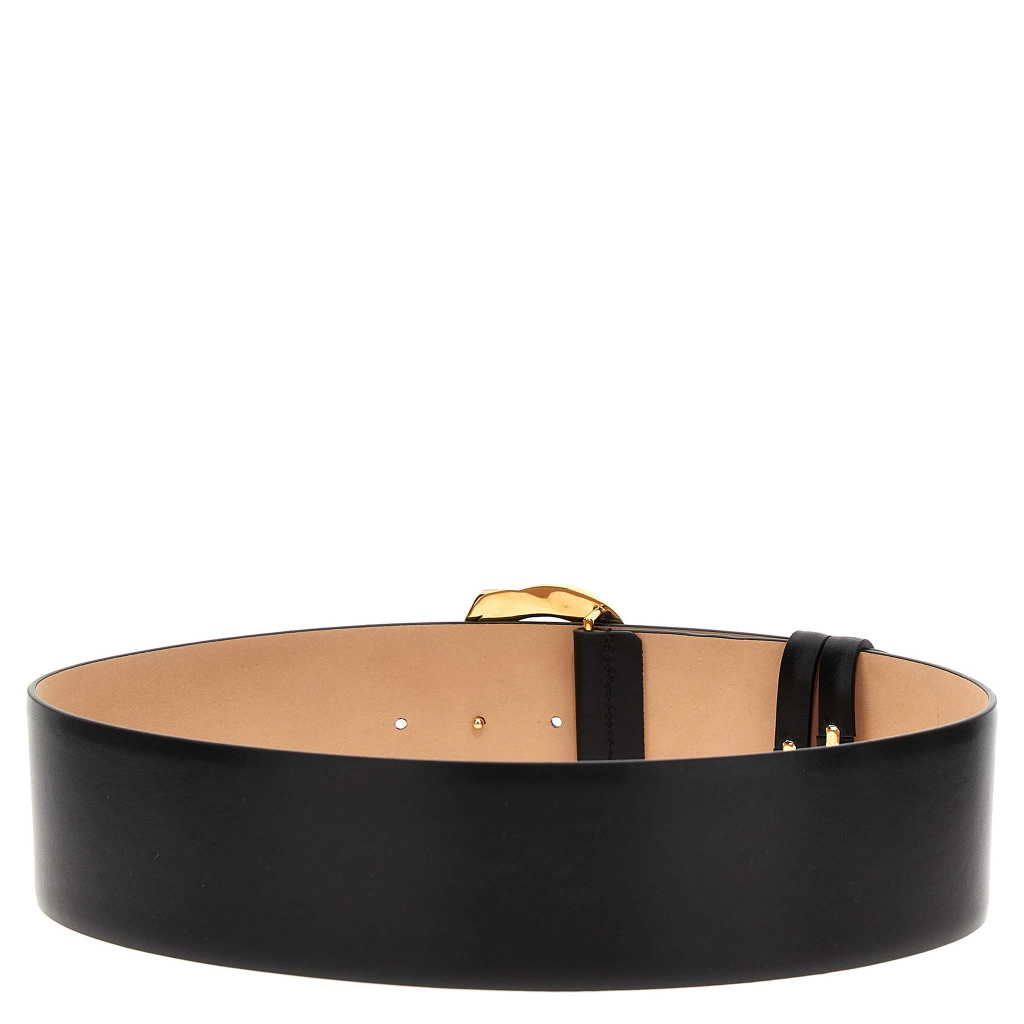 Black Cowhide Regular Belt
