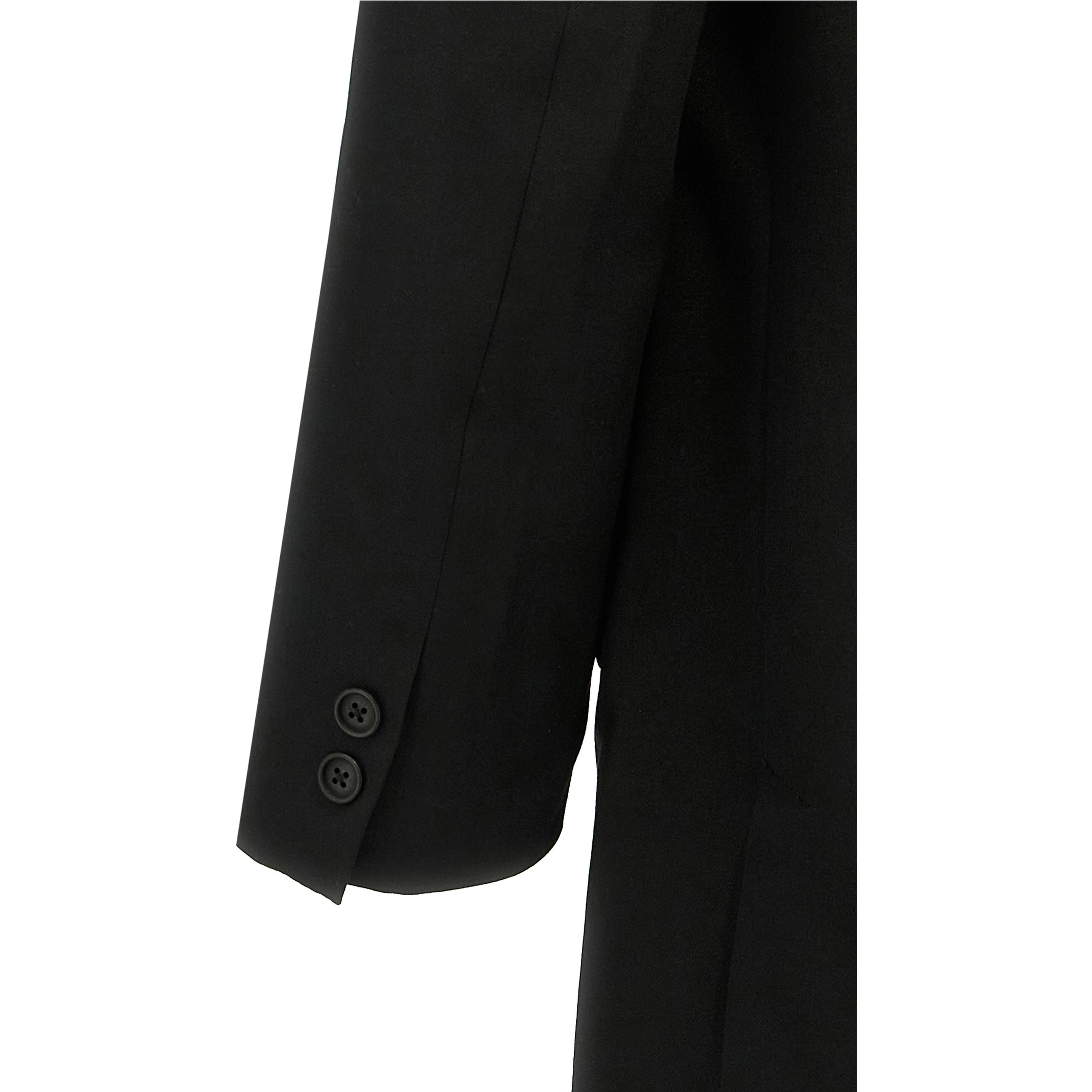 Black Wool Blazer
