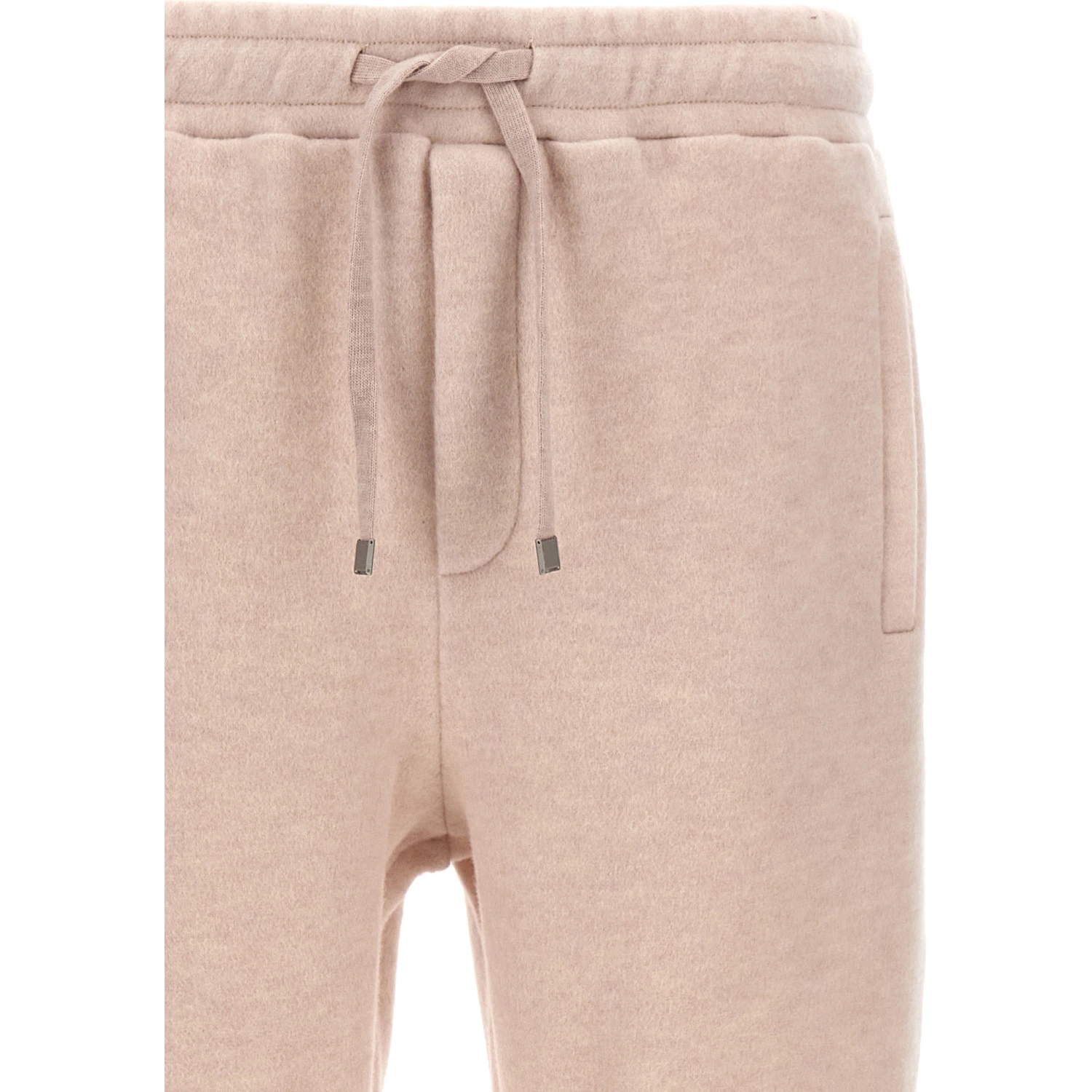 Beige Wool Joggers (Workout Pants)