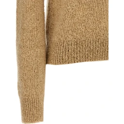 Beige Wool Cardigan
