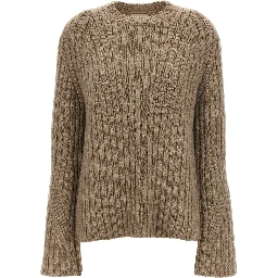 Beige Cashmere Cardigan