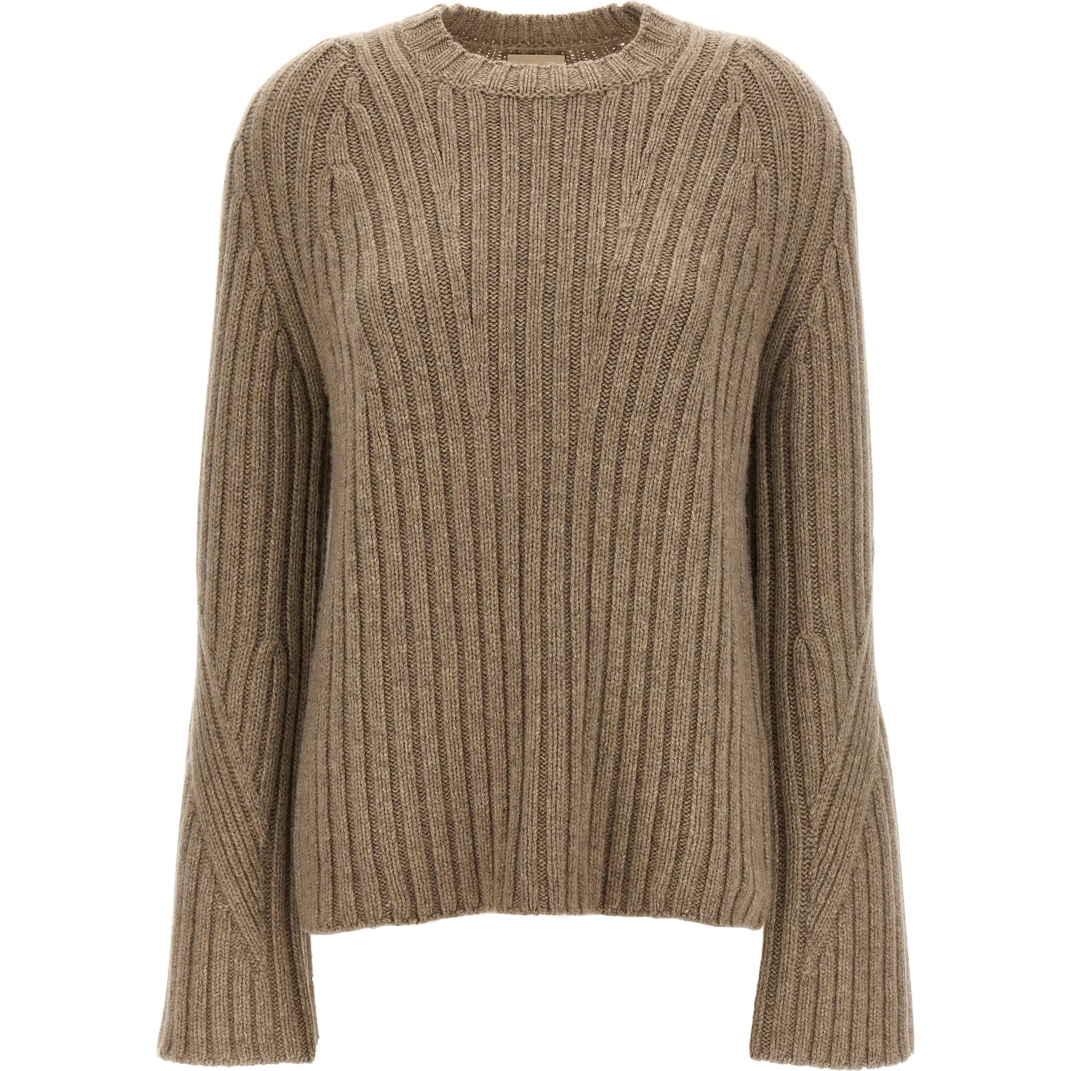 Beige Cashmere Cardigan