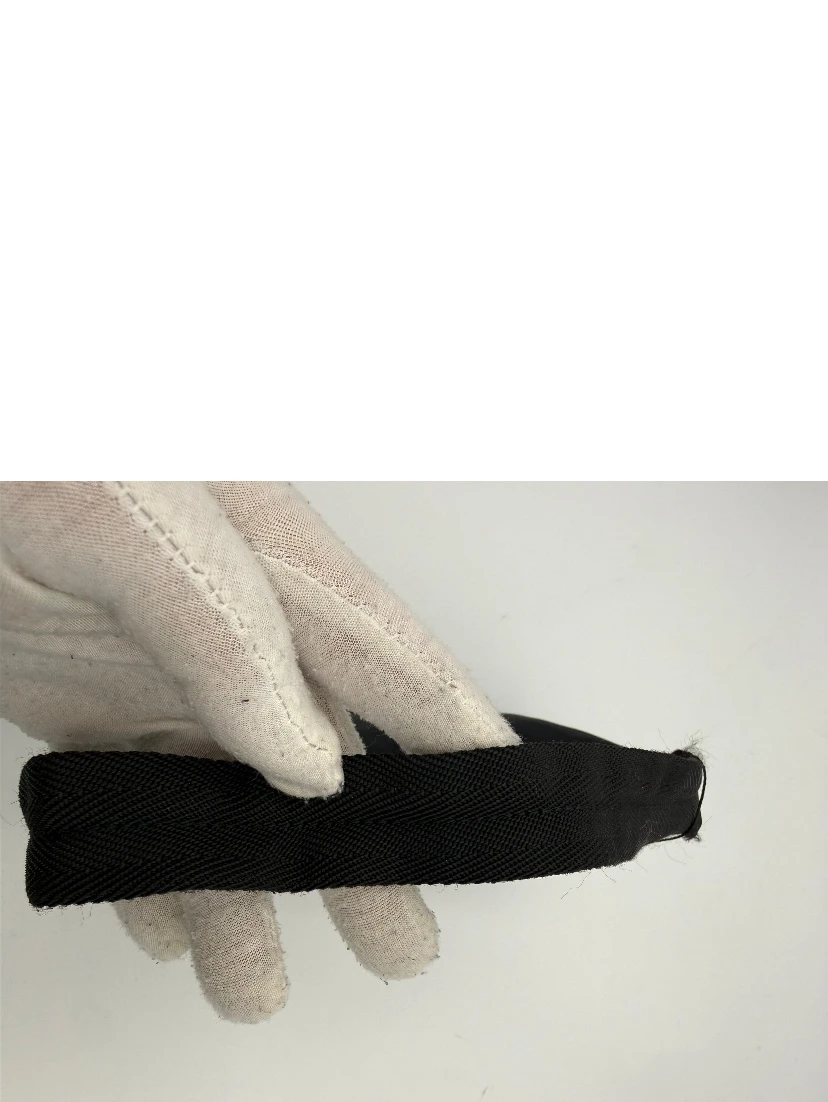 Bicolor Nylon Handbag