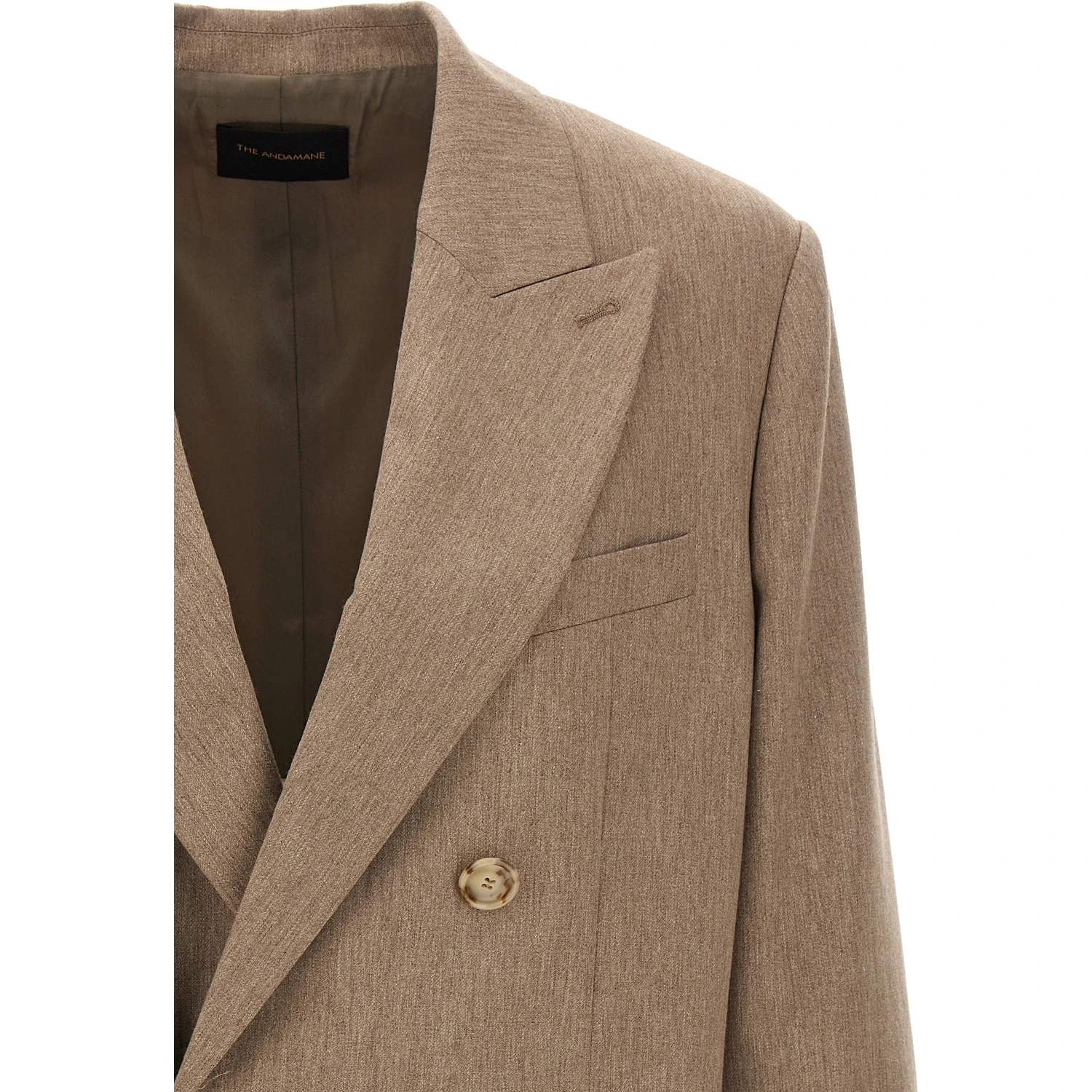 Beige Viscose Blazer