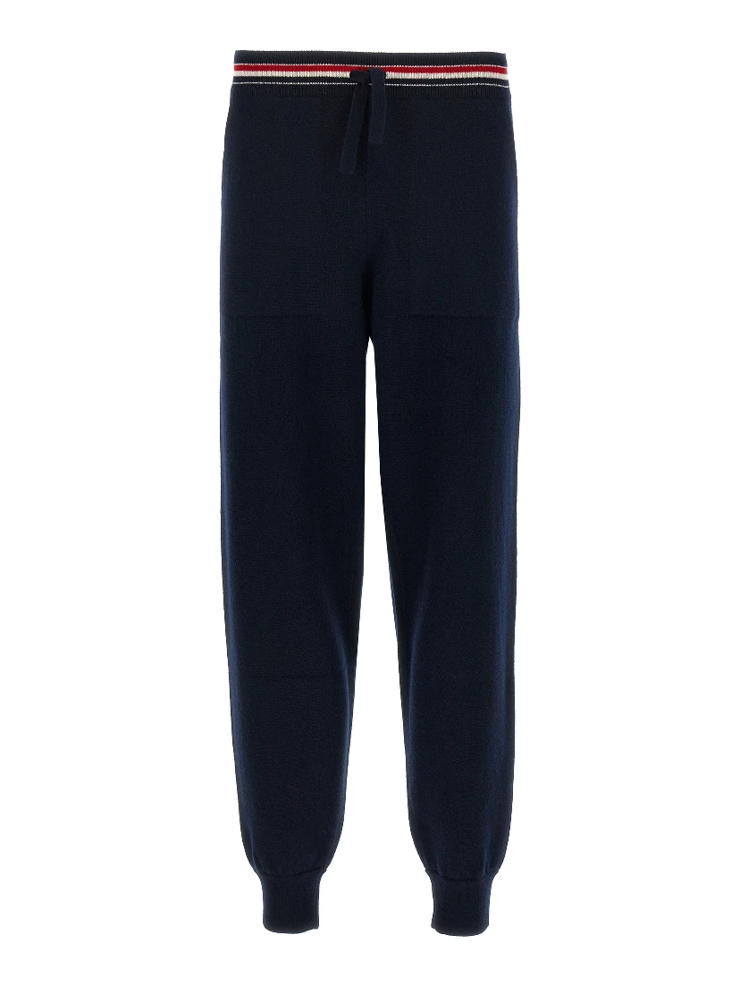 Blue Cashmere Joggers (Workout Pants)