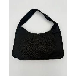 Bicolor Nylon Handbag