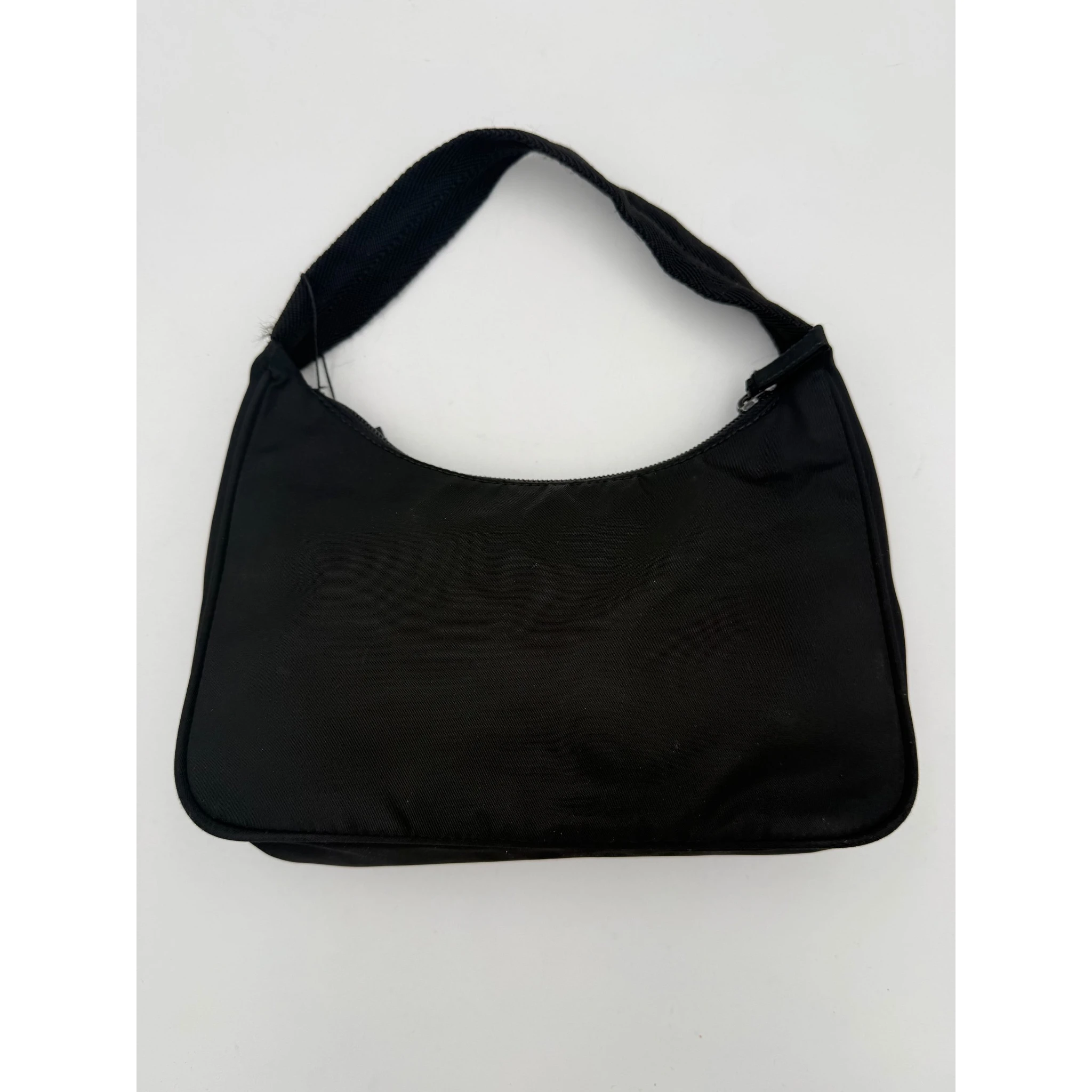 Bicolor Nylon Handbag