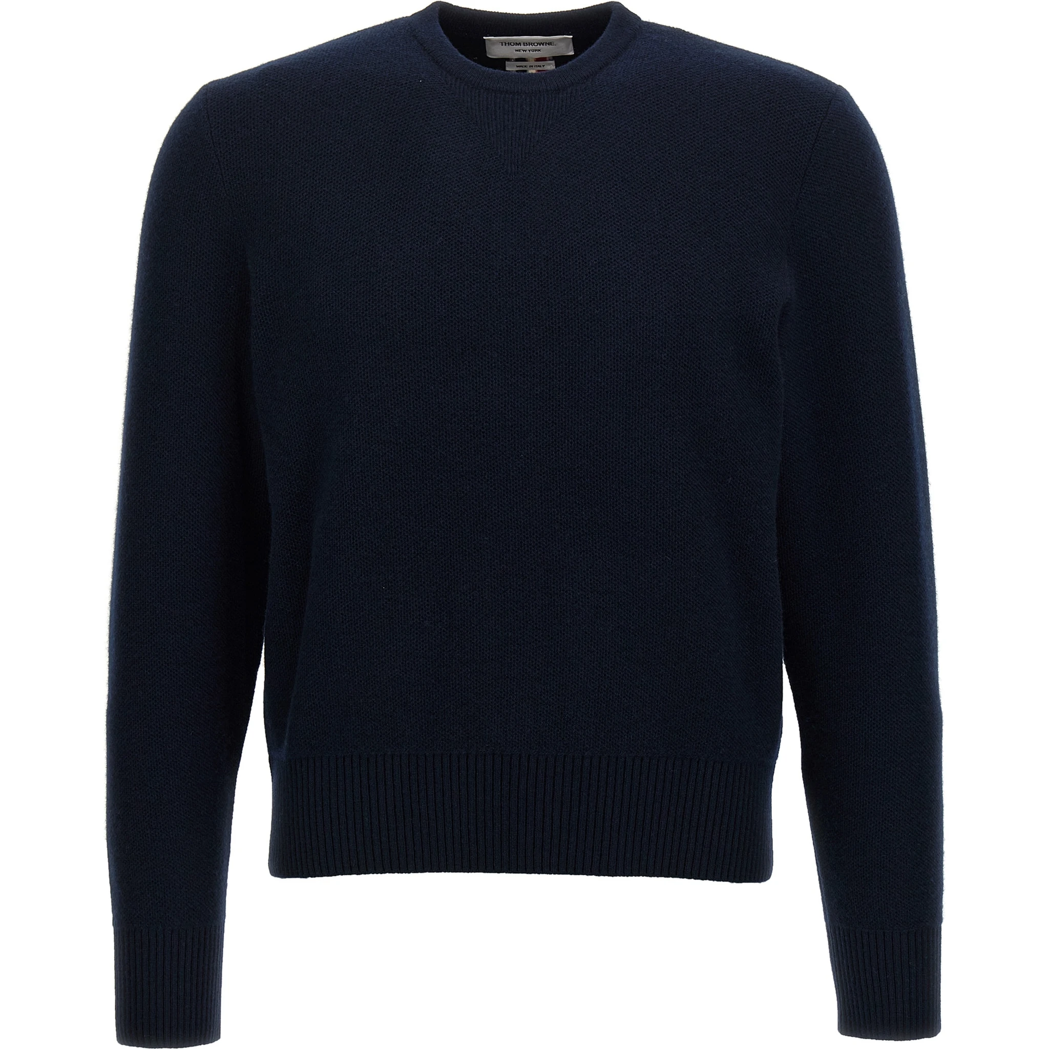 Blue Virgin Wool Cardigan