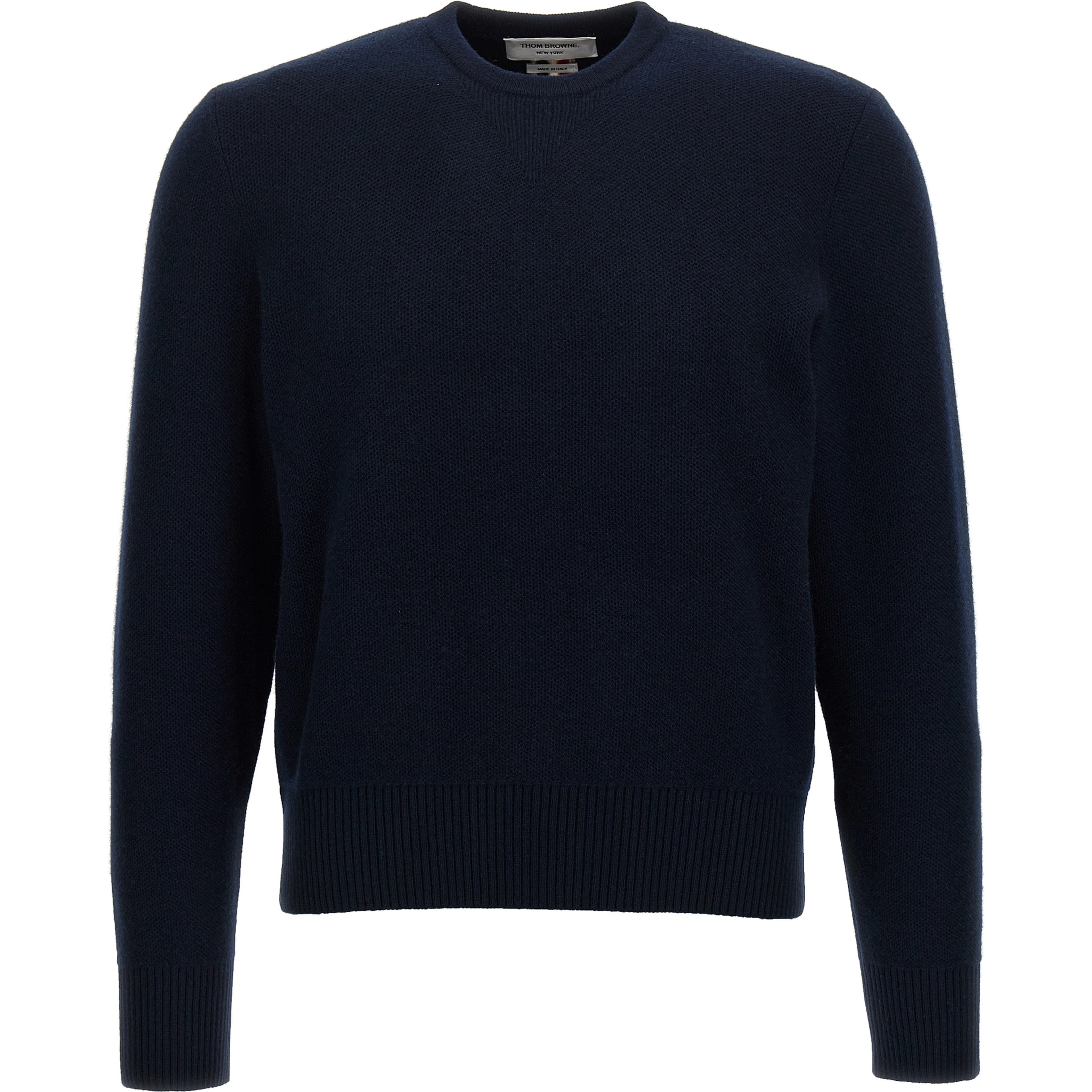 Blue Virgin Wool Cardigan