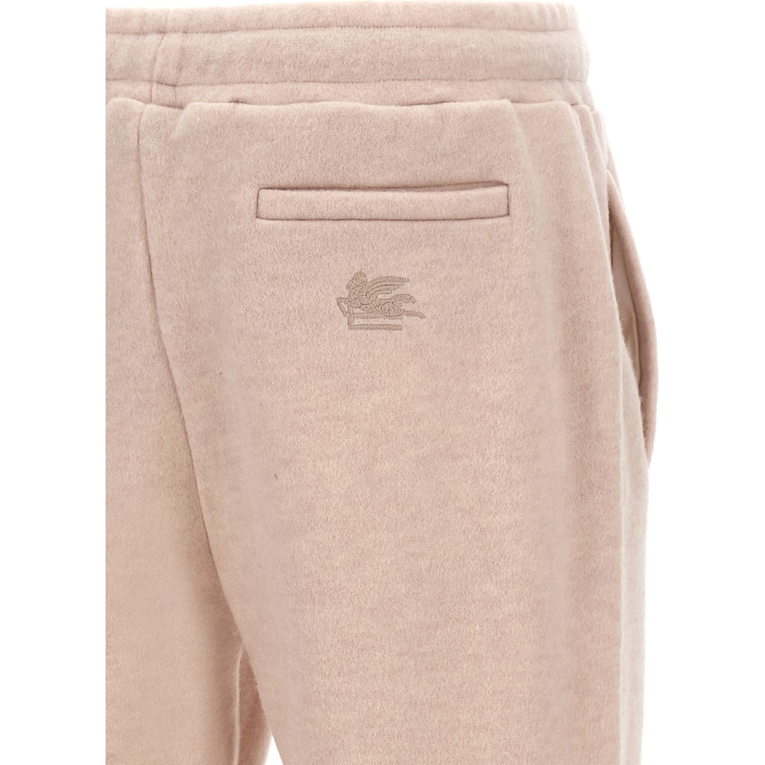 Beige Wool Joggers (Workout Pants)