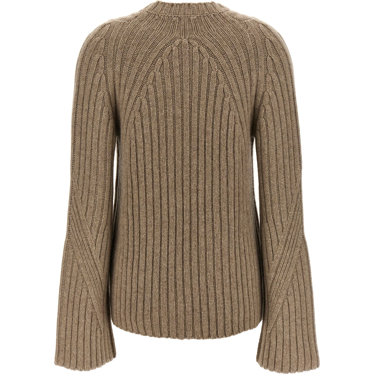 Beige Cashmere Cardigan