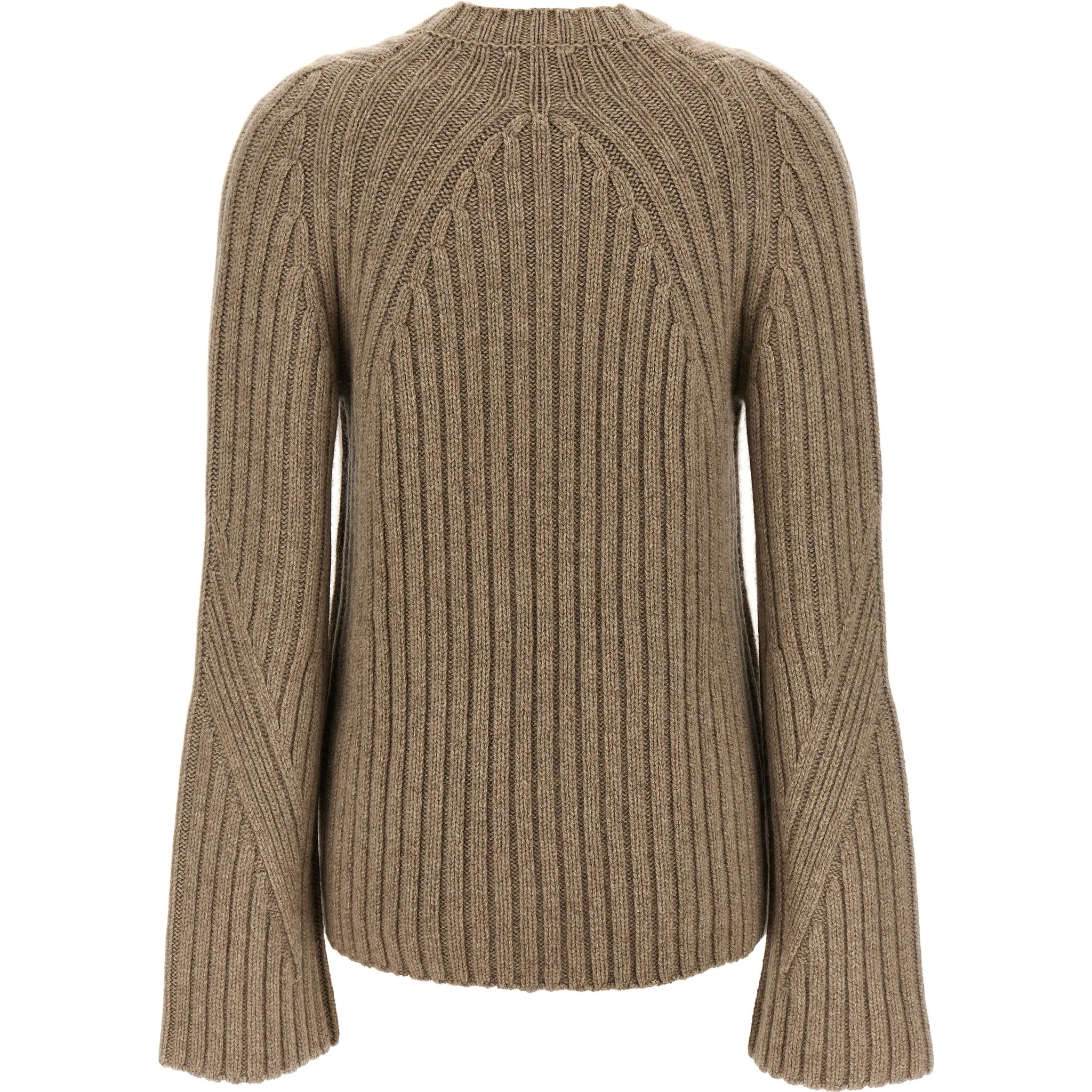 Beige Cashmere Cardigan