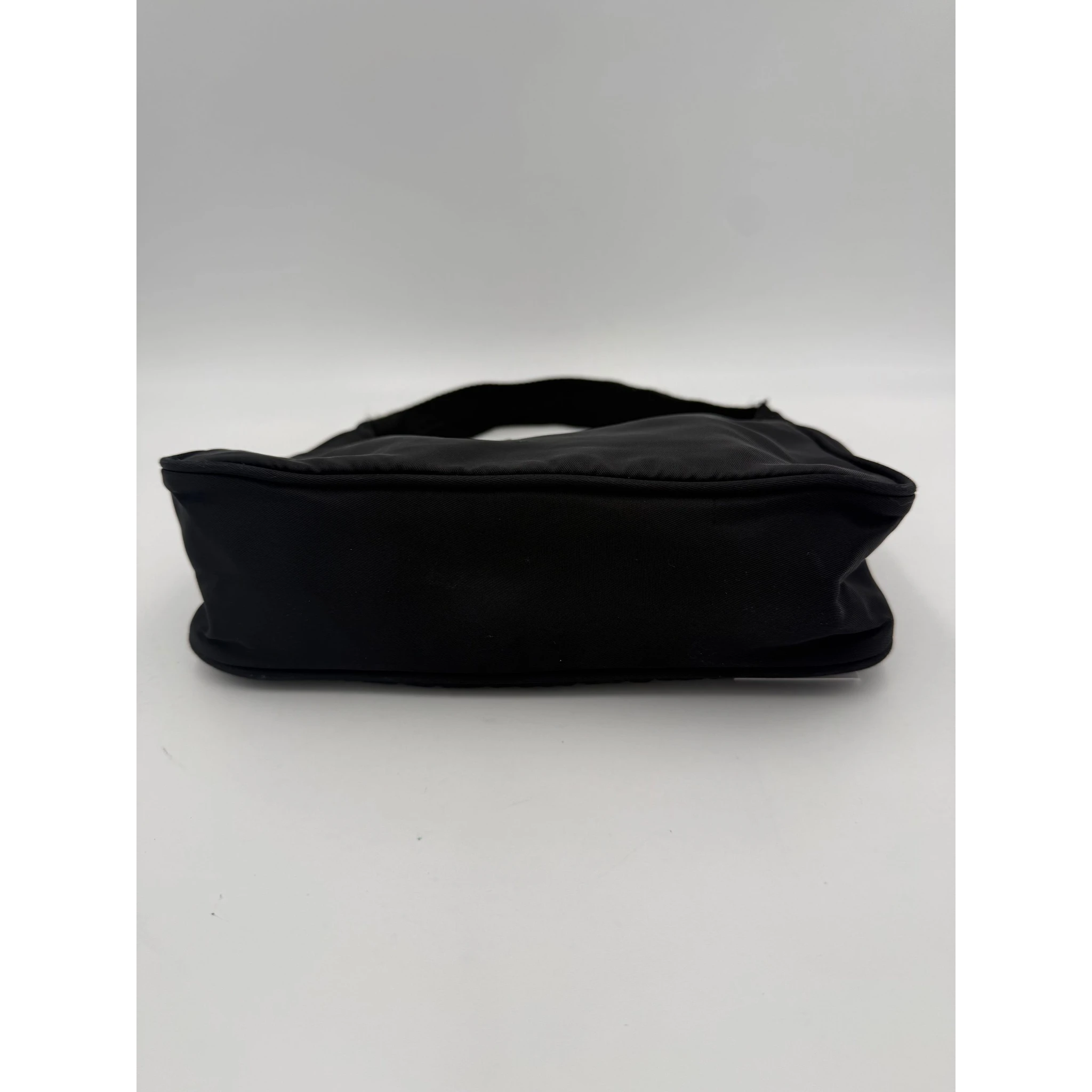Bicolor Nylon Handbag