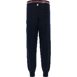 Blue Cashmere Joggers (Workout Pants)