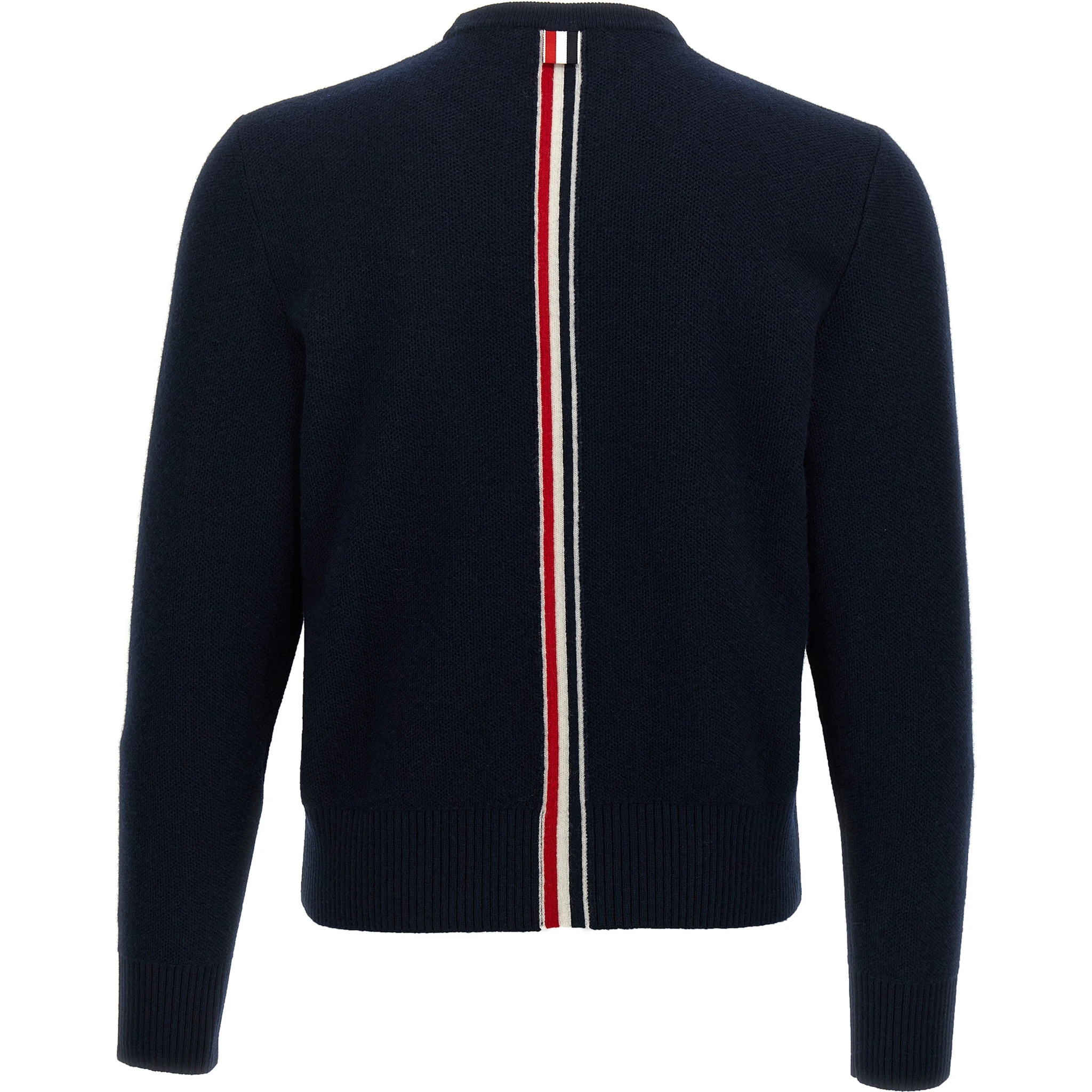 Blue Virgin Wool Cardigan