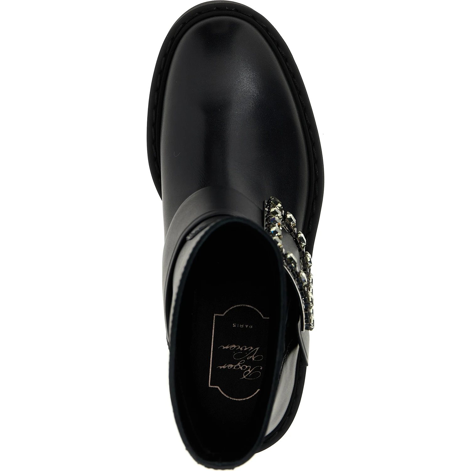 Black Calfskin Ankle Boots