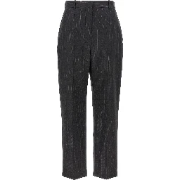 Gray Wool Dress Pants
