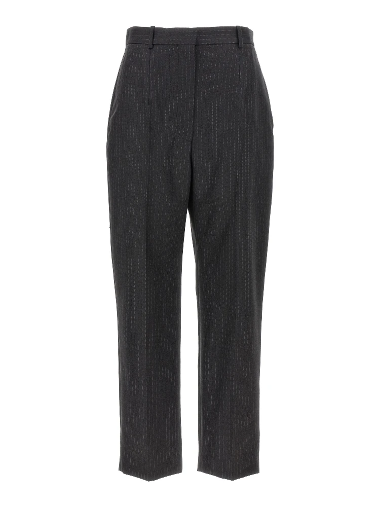 Gray Wool Dress Pants