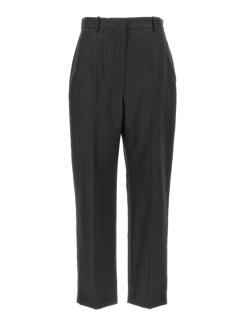 Gray Wool Dress Pants