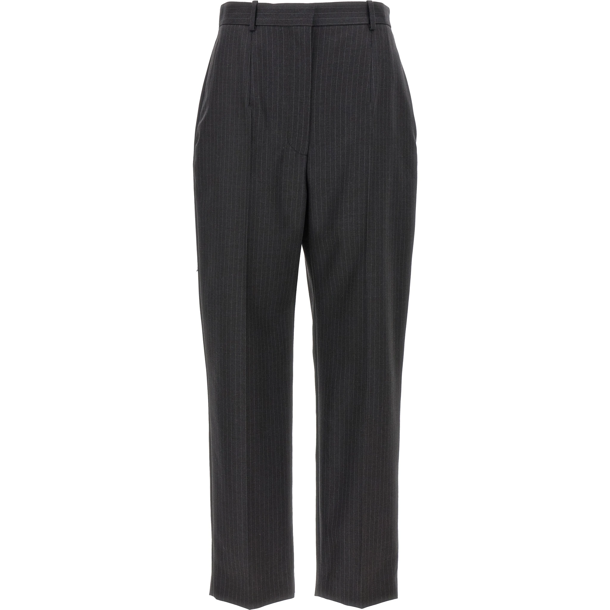 Gray Wool Dress Pants