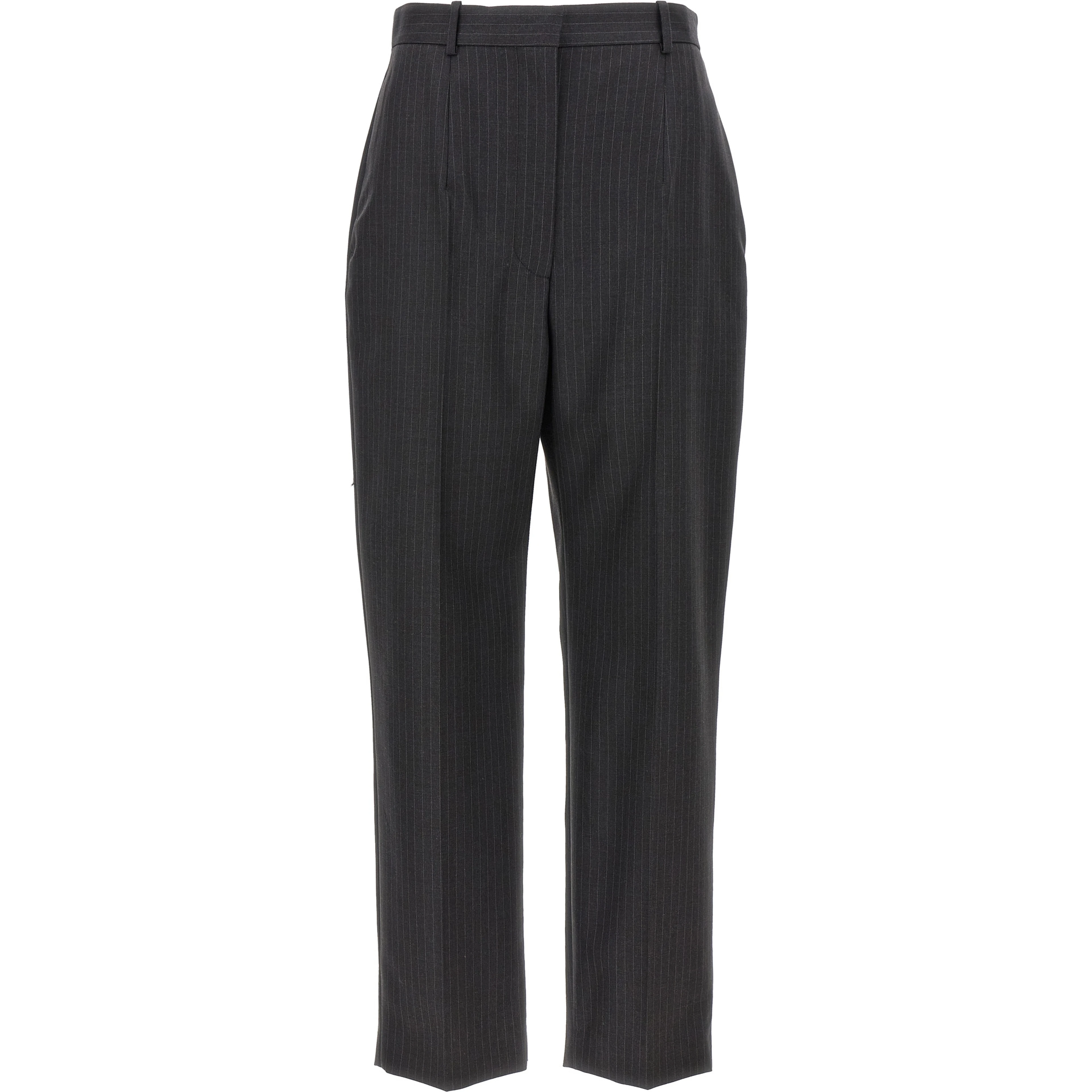 Gray Wool Dress Pants